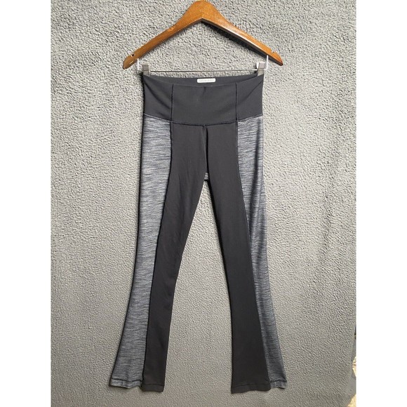 Lululemon Barre Pulse Pant (Tall) Flare Legging in Black / Slub Denim Black - 6 - Picture 1 of 16